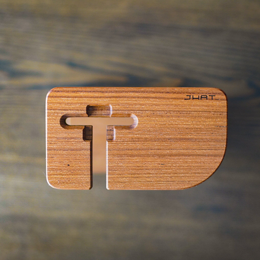 JHAT.. Coffee grinder stand for TIMEMORE S3 【Teak】