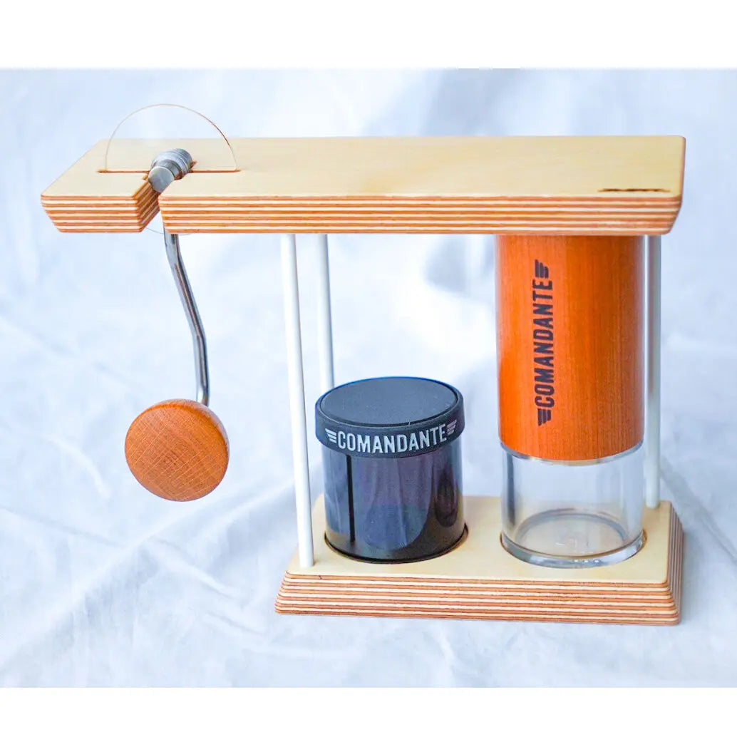 JHAT..  Coffee grinder stand for COMANDANTE C40 ”Support Blackcrank” Colorful