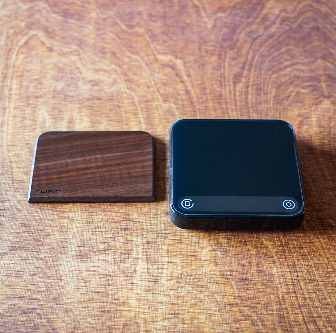 Wooden Plate for DiFluid Microbalance 【American Walnut】