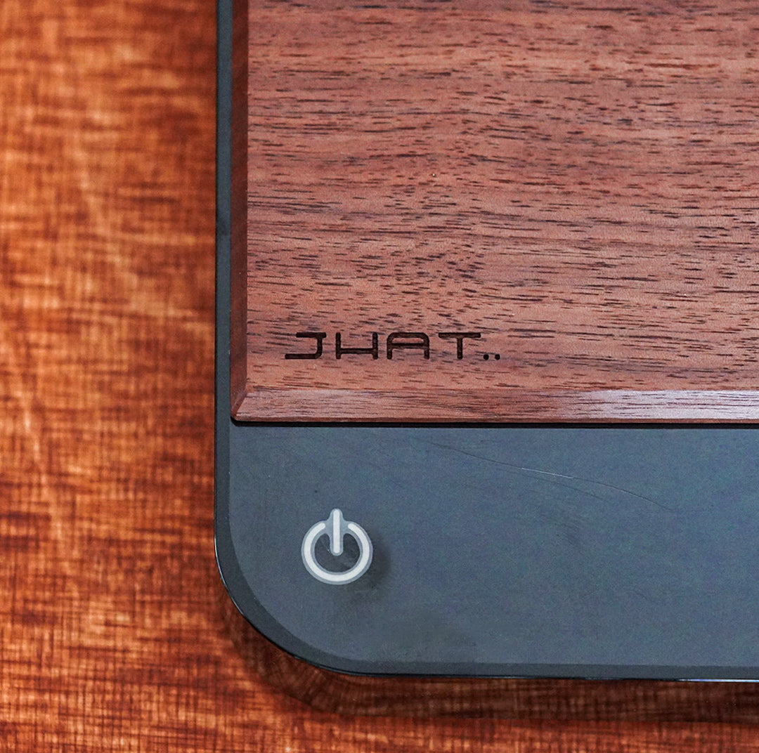 JHAT.. Wooden Plate for acaia Pearl ”Teak wood”