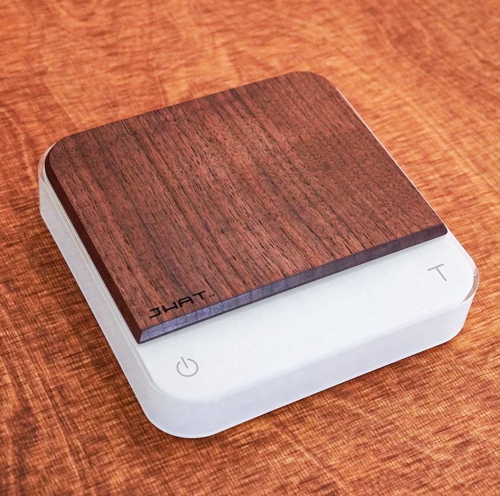JHAT.. Wooden Plate for acaia Pearl ”Teak wood”