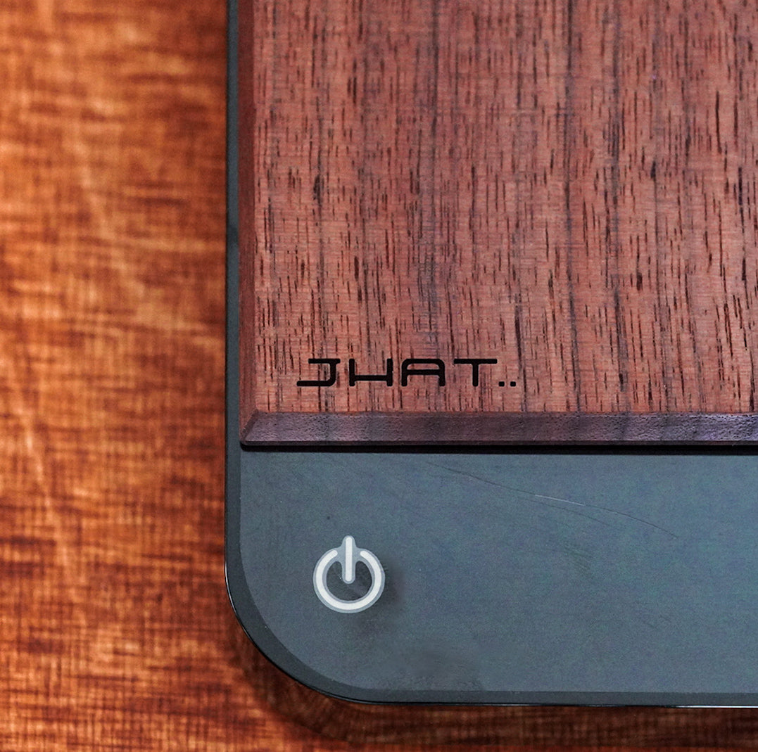 JHAT.. Wooden Plate for acaia Pearl ”Teak wood”