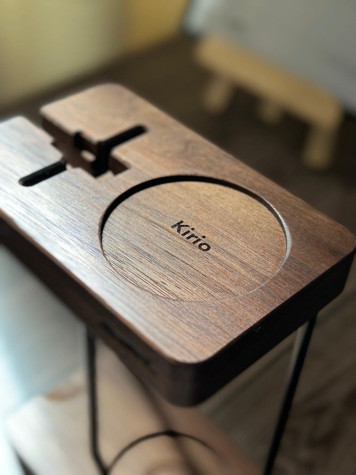 JHAT.. Coffee grinder stand for Comandante C40/C60 【Teak】