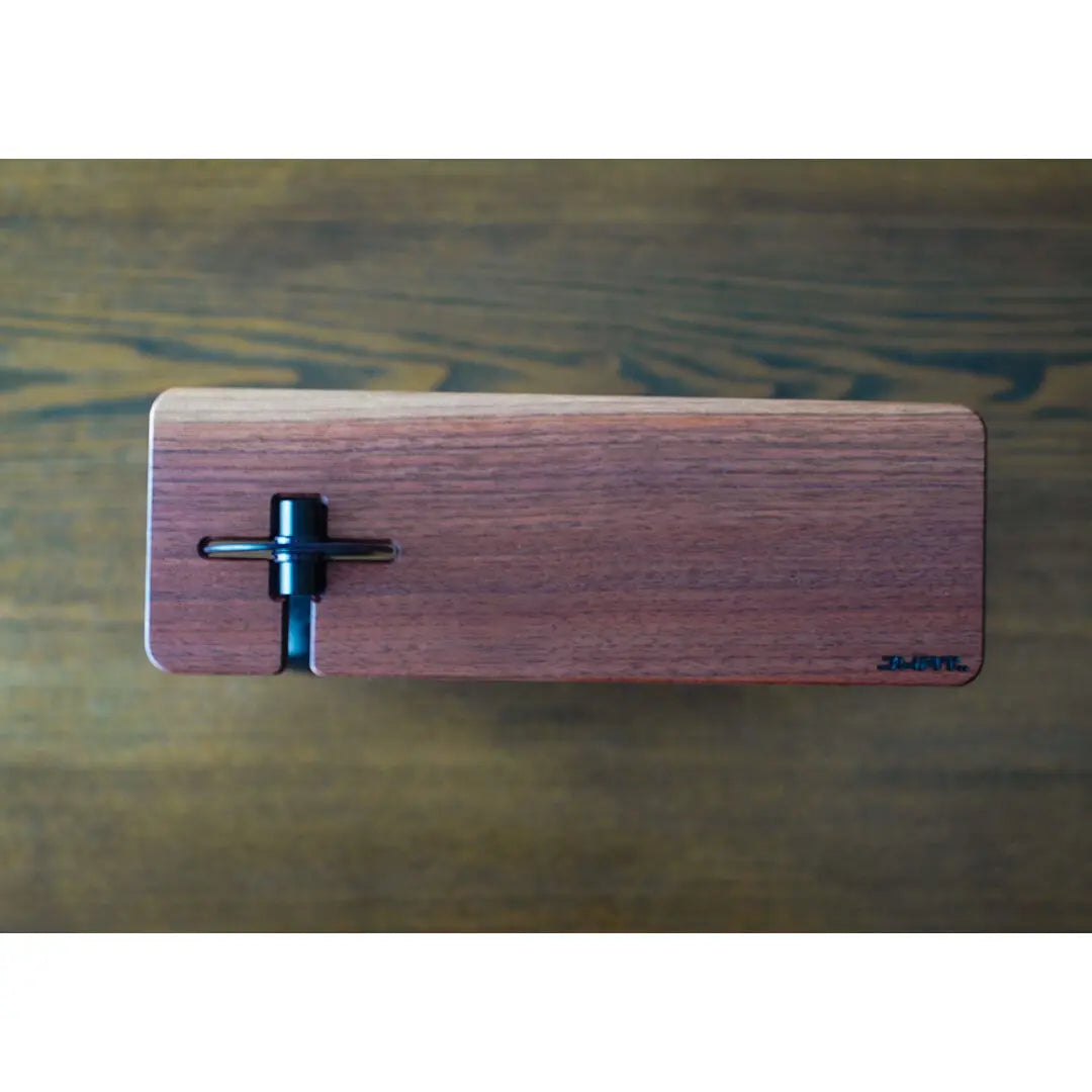 JHAT.. Coffee grinder stand for Comandante C40 "American Walnut Support Blackcrank"