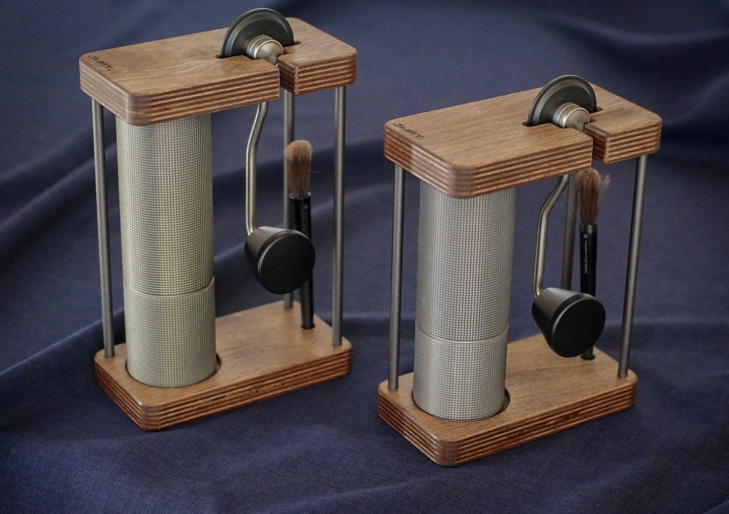 JHAT.. Coffee grinder stand for TIMEMORE C2 C3 C2S C3S,C2 MAX C3MAX , C2MAX C3MAX  "White birch"