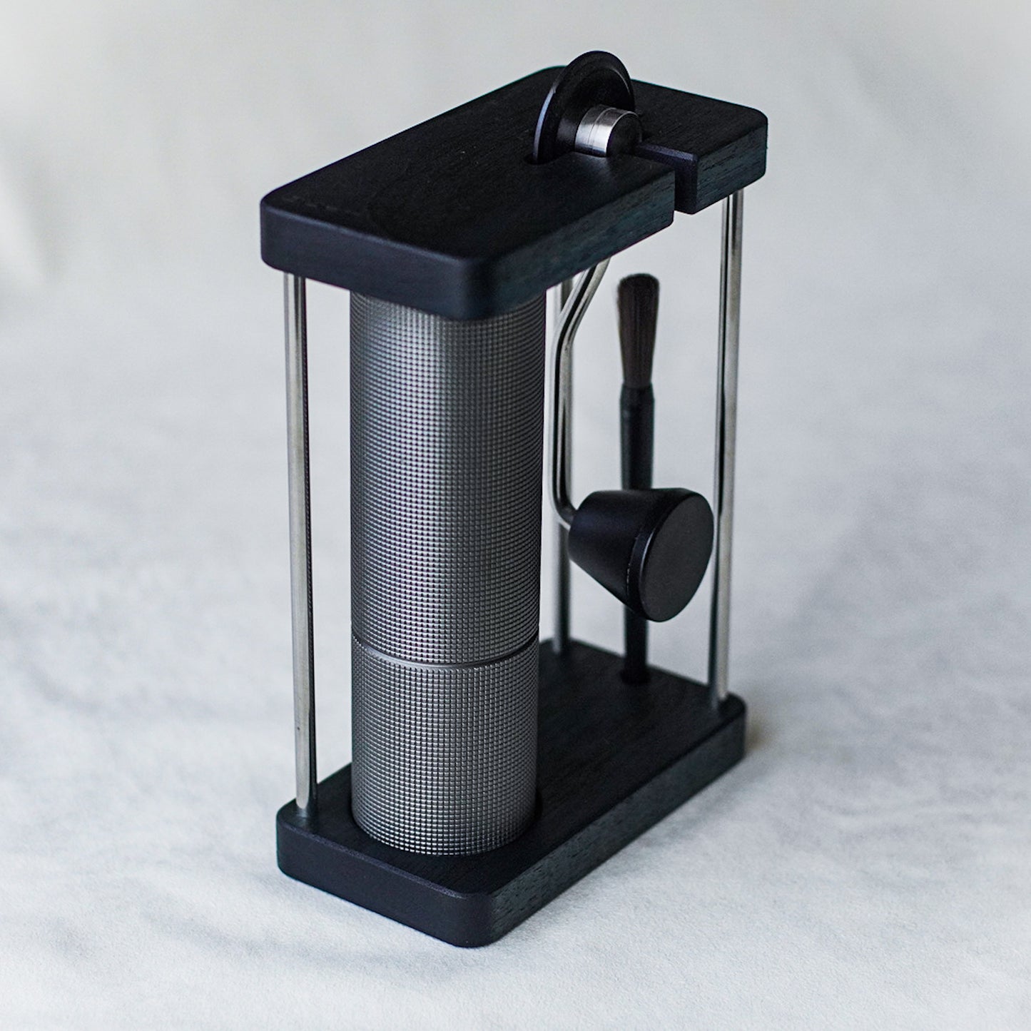 JHAT.. Coffee grinder Stand for TIMEMORE C2 C3 C2S C3S,C2 MAX C3MAX "WALNUT" -AIZOME- 藍染