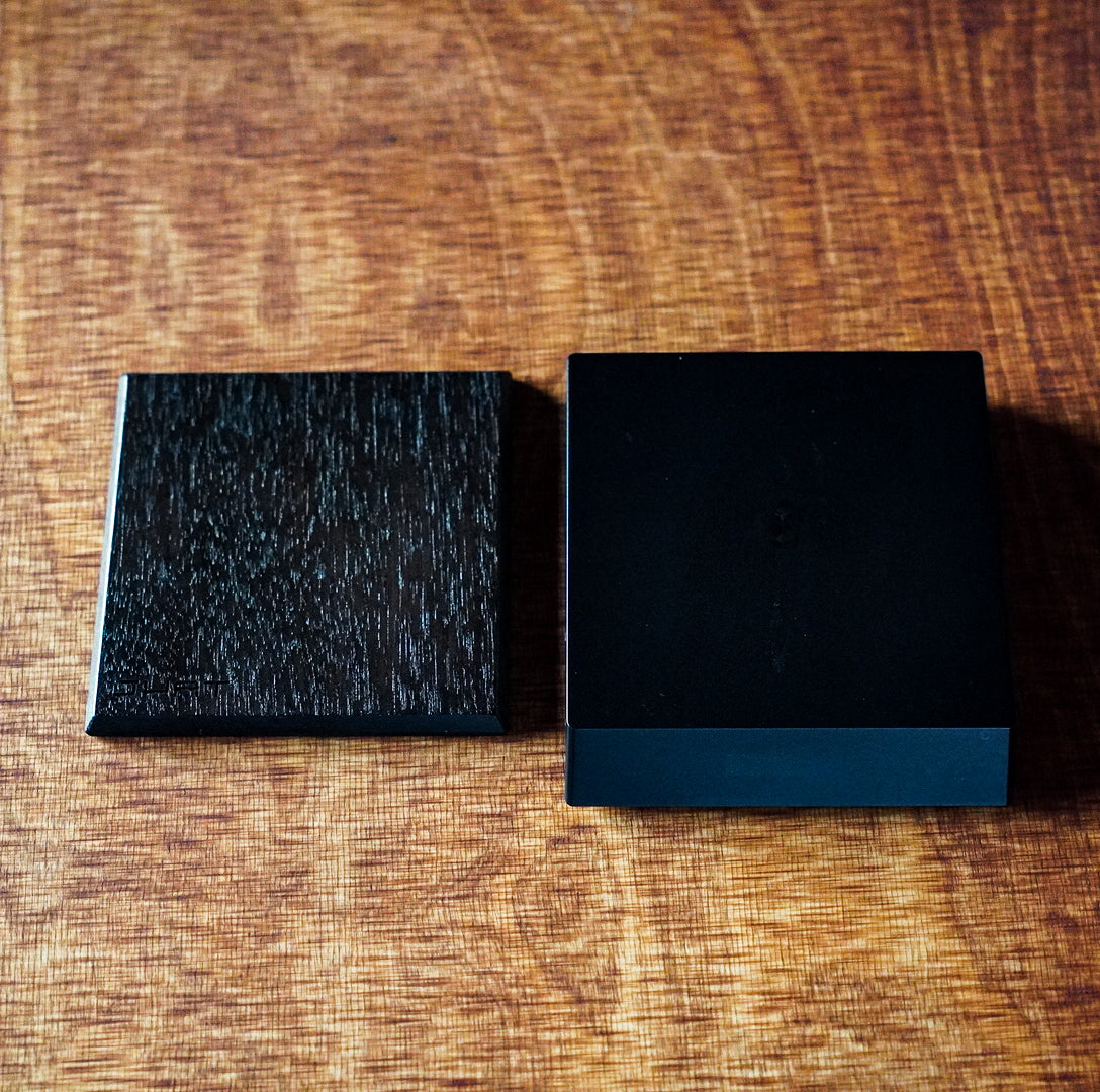 Wooden Plate for Timemore Black Mirror nano 【American Walnut -TETUKURO-】