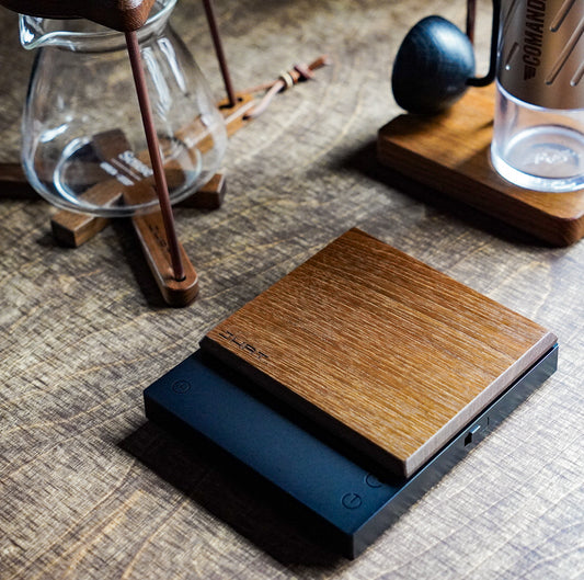 Wooden Plate for Timemore Black Mirror Basic 3 【Teak】