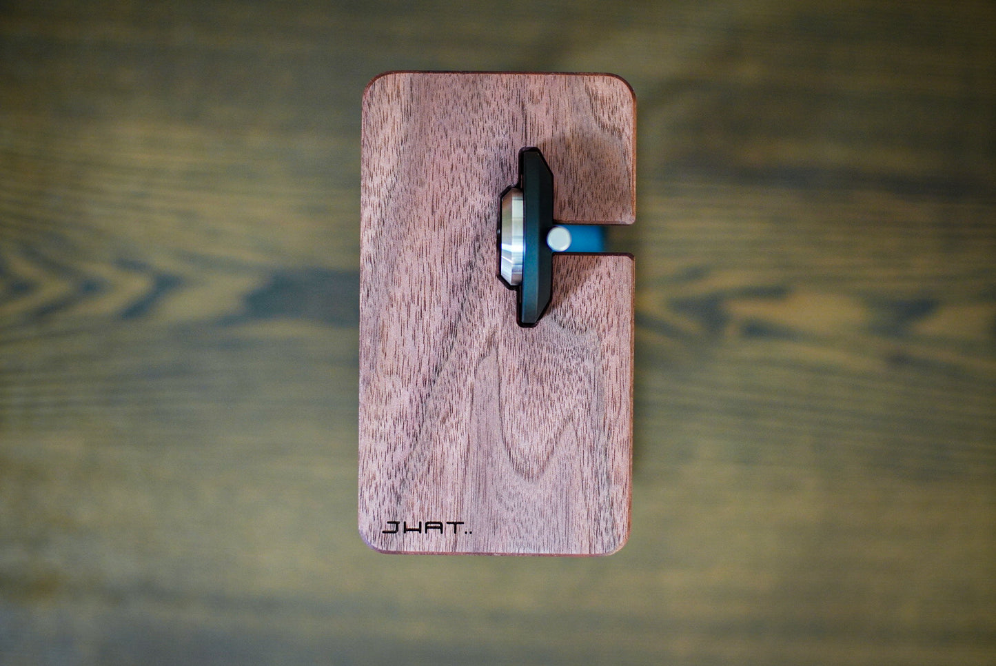 JHAT.. Coffee grinder stand for TIMEMORE X-LITE ”American Walnut”