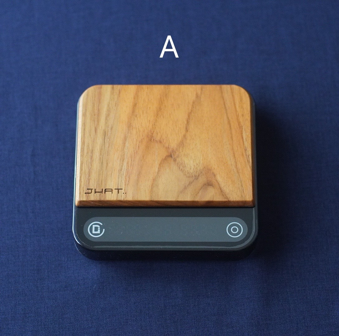 Wooden Plate for DiFluid Microbalance "TEAK"