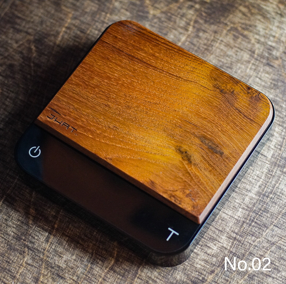 JHAT.. Wooden Plate for Acaia Pearl  【Teak -Selected Grain-】