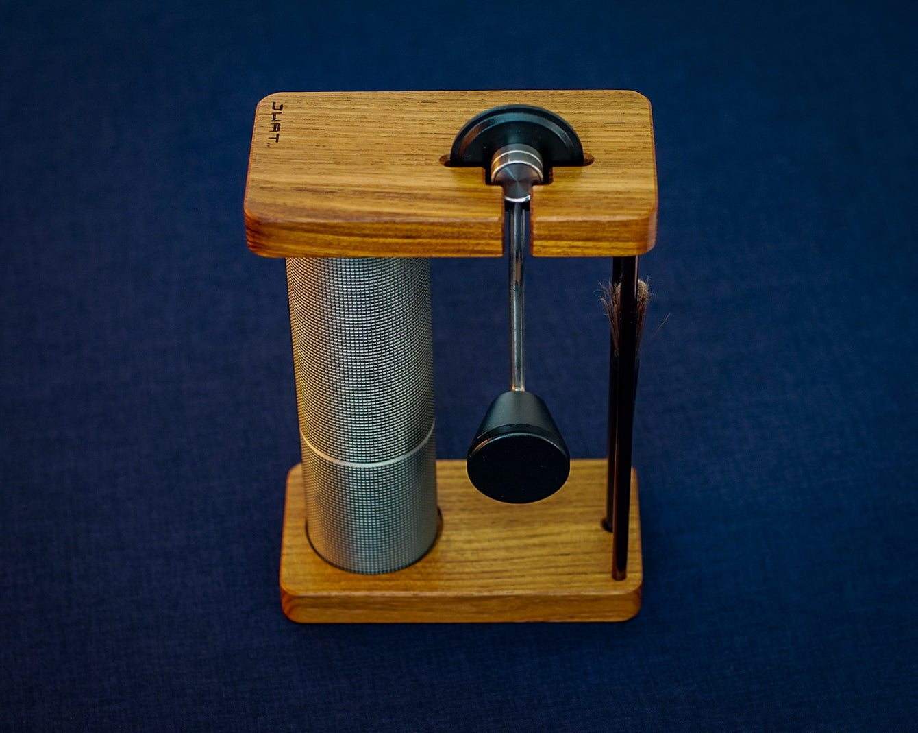 JHAT.. Coffee grinder stand for TIMEMORE C2 C3 C2S C3S,C2 MAX C3MAX "TEAK"