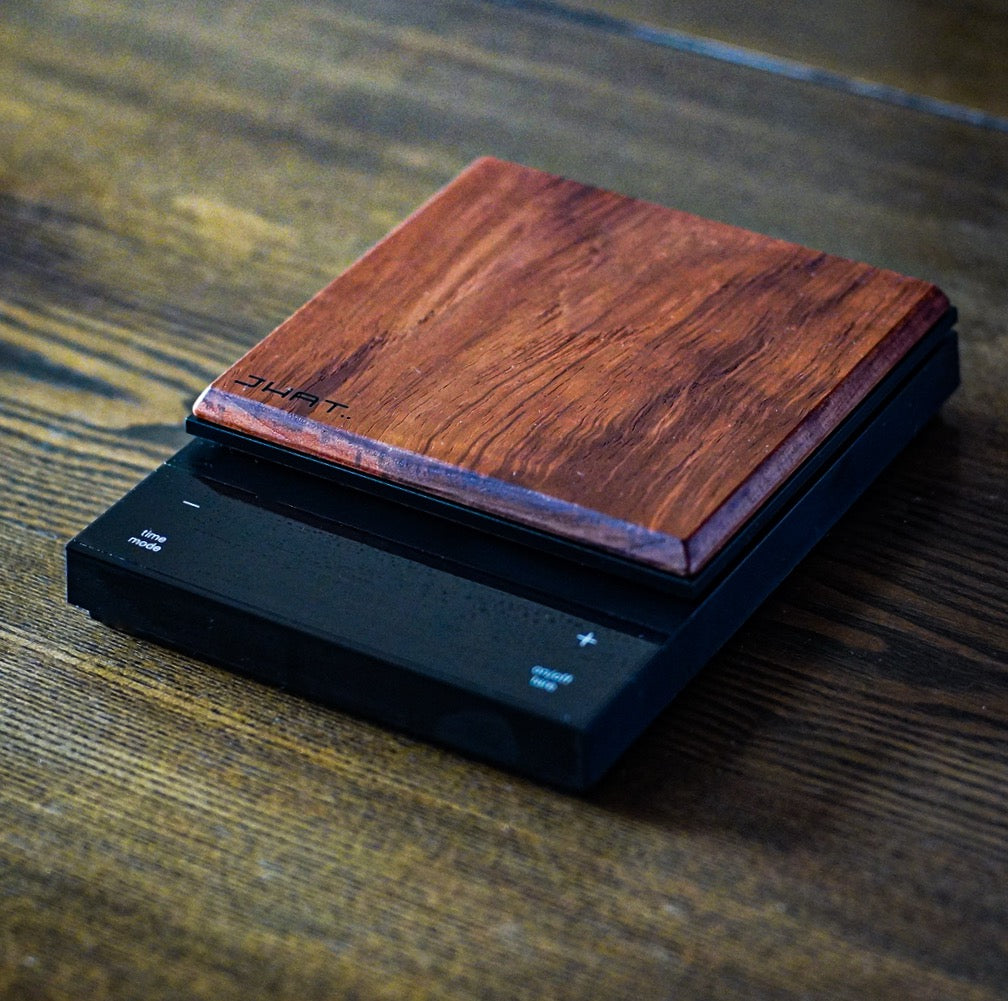 JHAT.. Wooden Plate for HARIO Coffee Scale POLARIS 【Teak】