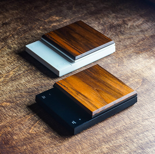 JHAT.. Wooden Plate for HARIO Coffee Scale POLARIS 【Teak】
