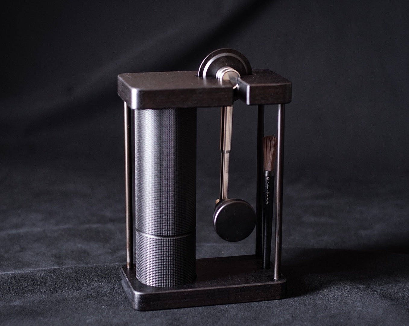 JHAT.. Coffee grinder stand for TIMEMORE C3 Pro , C3S Pro "Walnut" TETUKURO【折りたたみハンドル用】