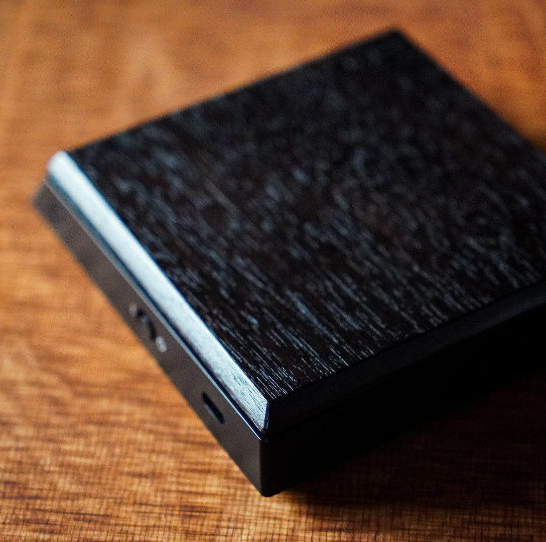 Wooden Plate for Timemore Black Mirror nano 【American Walnut -TETUKURO-】