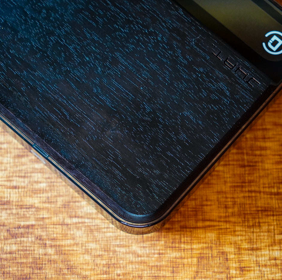 Wooden Plate for DiFluid Microbalance 【American Walnut-TETUKURO-】