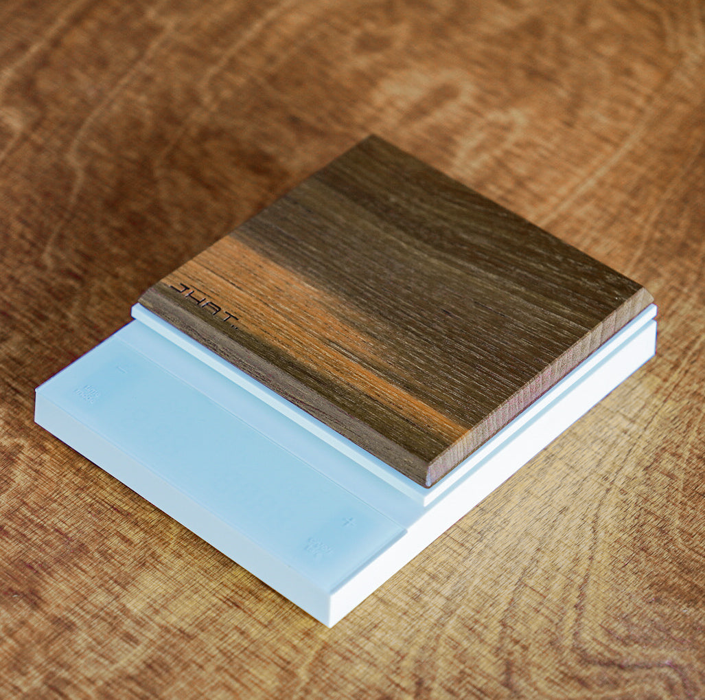 JHAT.. Wooden Plate for HARIO Coffee Scale POLARIS 【Teak】