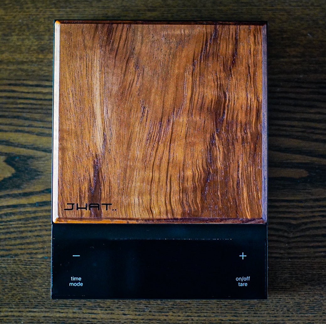 JHAT.. Wooden Plate for HARIO Coffee Scale POLARIS 【Teak】