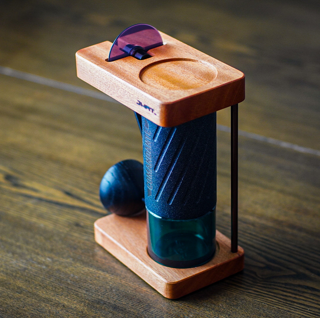 JHAT.. Coffee grinder stand for Comandante C40/C60 【Honduran Mahogany】