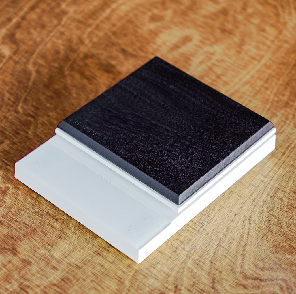 JHAT.. Wooden Plate for HARIO Coffee Scale POLARIS 【American Walnut  -TETUKURO-】