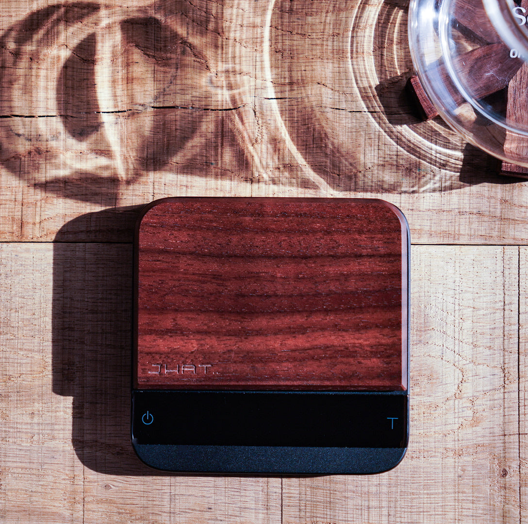 JHAT.. Wooden plate for Acaia Lunar 【American Walnut】