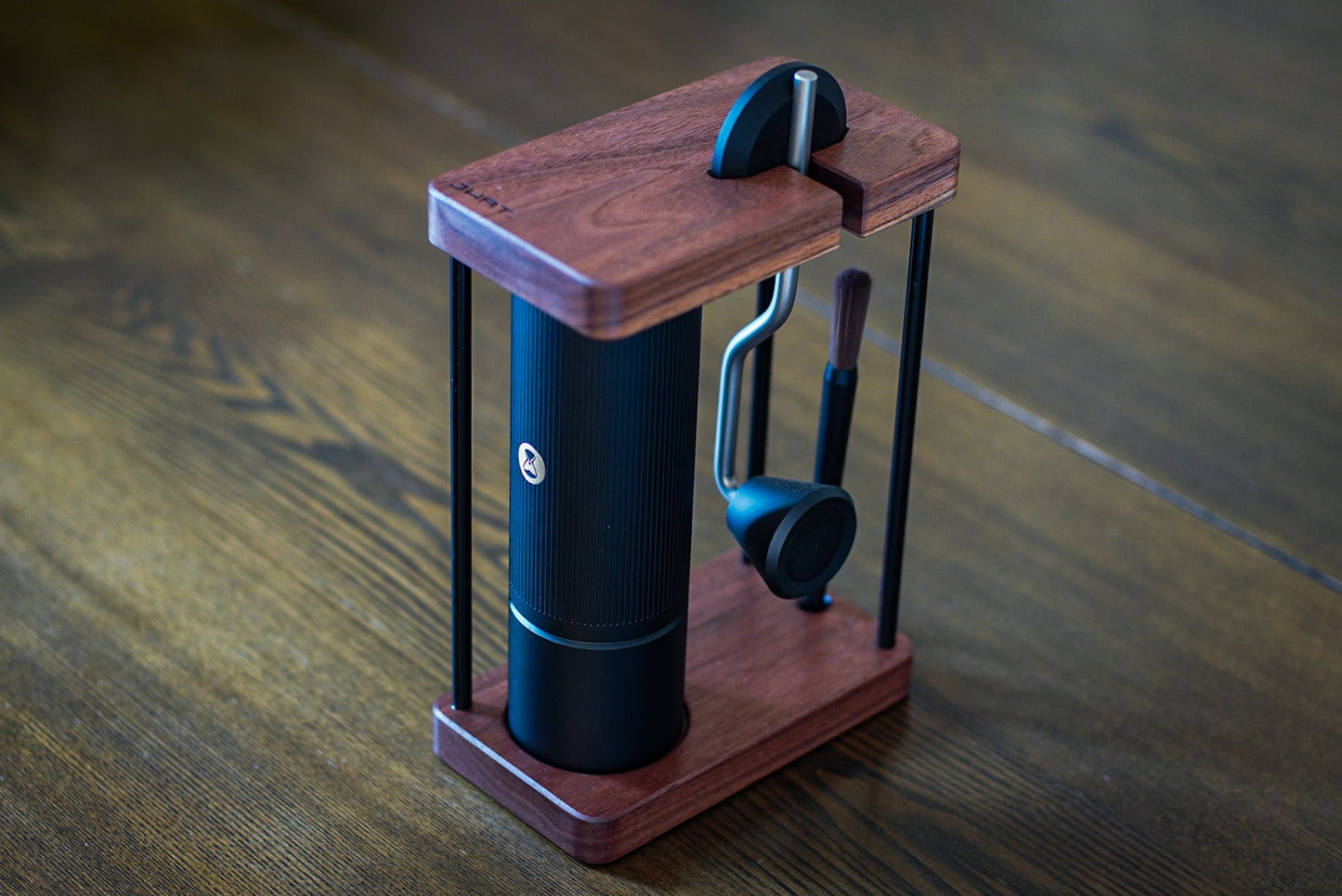 JHAT.. Coffee grinder stand for TIMEMORE X-LITE ”American Walnut”