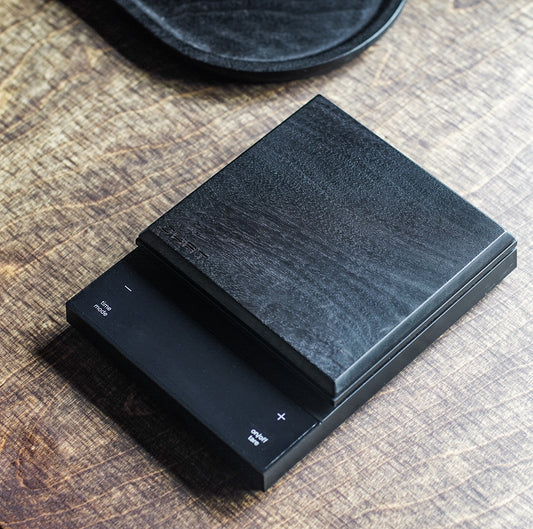 JHAT.. Wooden Plate for HARIO Coffee Scale POLARIS 【American Walnut  -TETUKURO-】