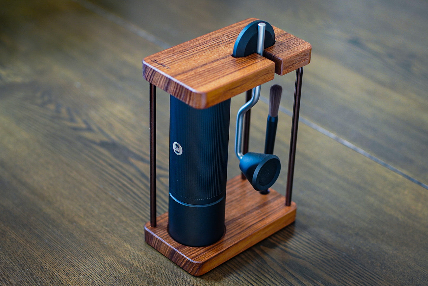 JHAT.. Coffee grinder stand for TIMEMORE X-LITE ”TEAK”