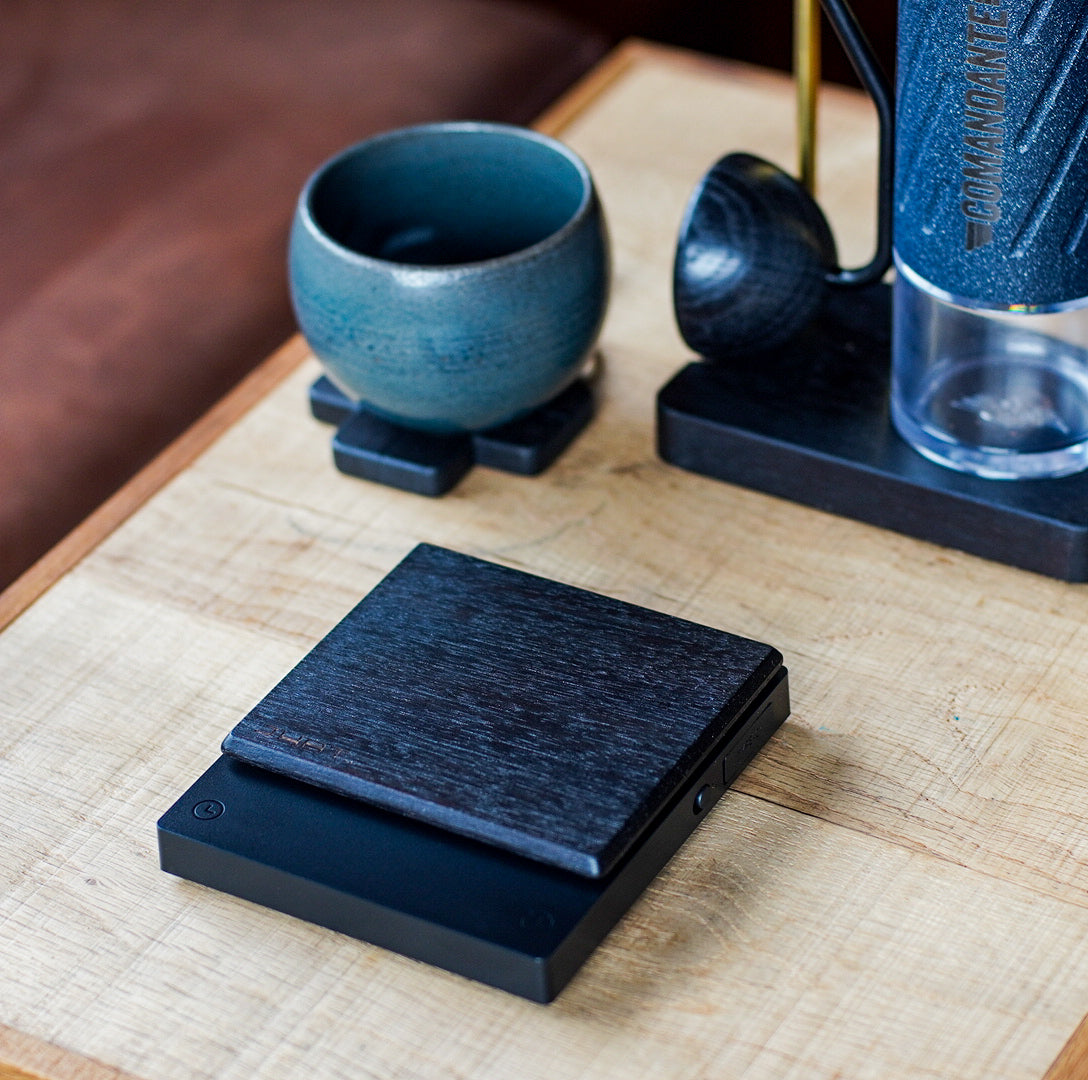 Wooden Plate for Timemore Black Mirror Mini 【American Walnut -TETUKURO-】