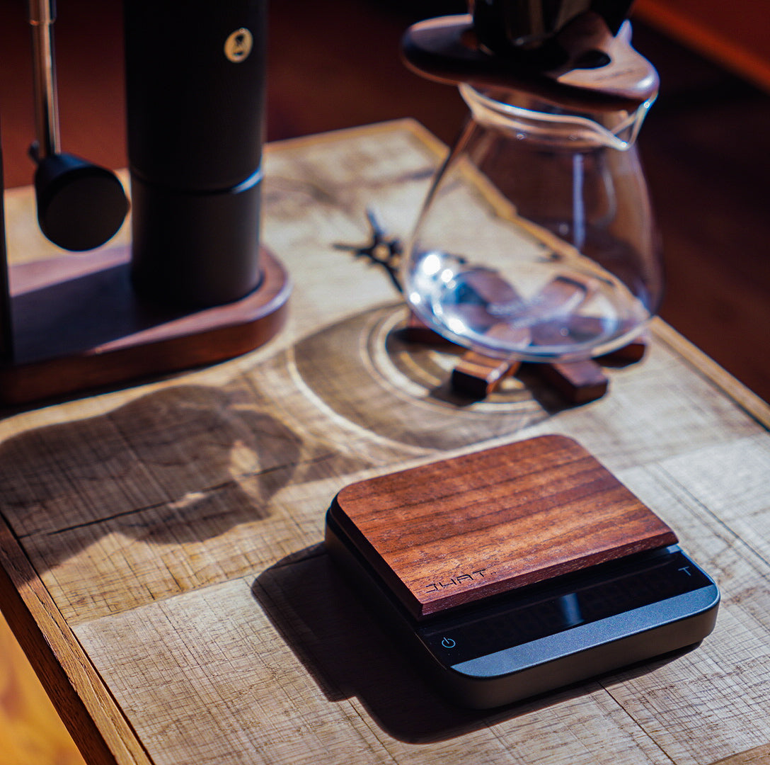 JHAT.. Wooden plate for Acaia Lunar 【American Walnut】