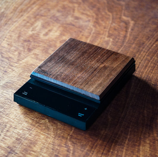 JHAT.. Wooden Plate for HARIO Coffee Scale POLARIS 【American Walnut】