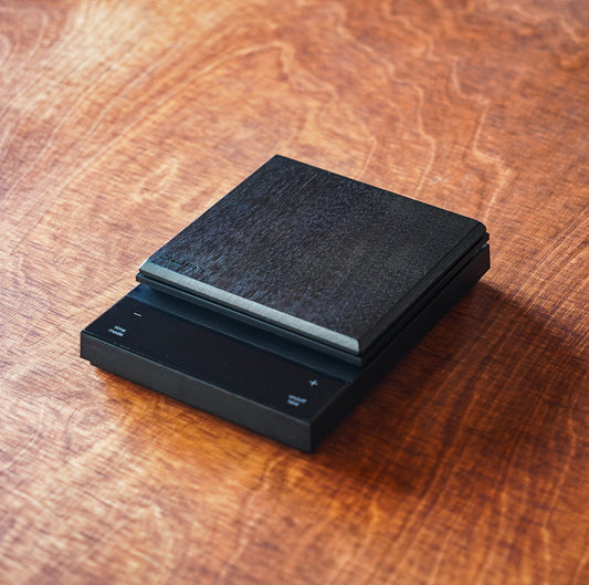 JHAT.. Wooden Plate for HARIO Coffee Scale POLARIS 【American Walnut-TETUKURO-】