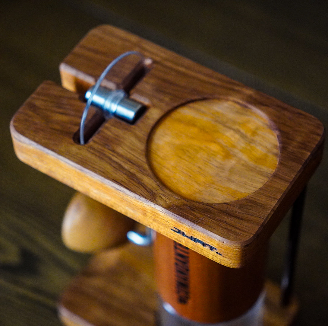 JHAT.. Coffee grinder stand for Comandante C40/C60 【Teak】