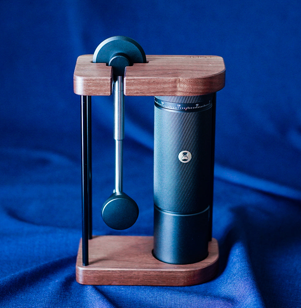 JHAT.. Coffee grinder stand for TIMEMORE S3 ”American Walnut”