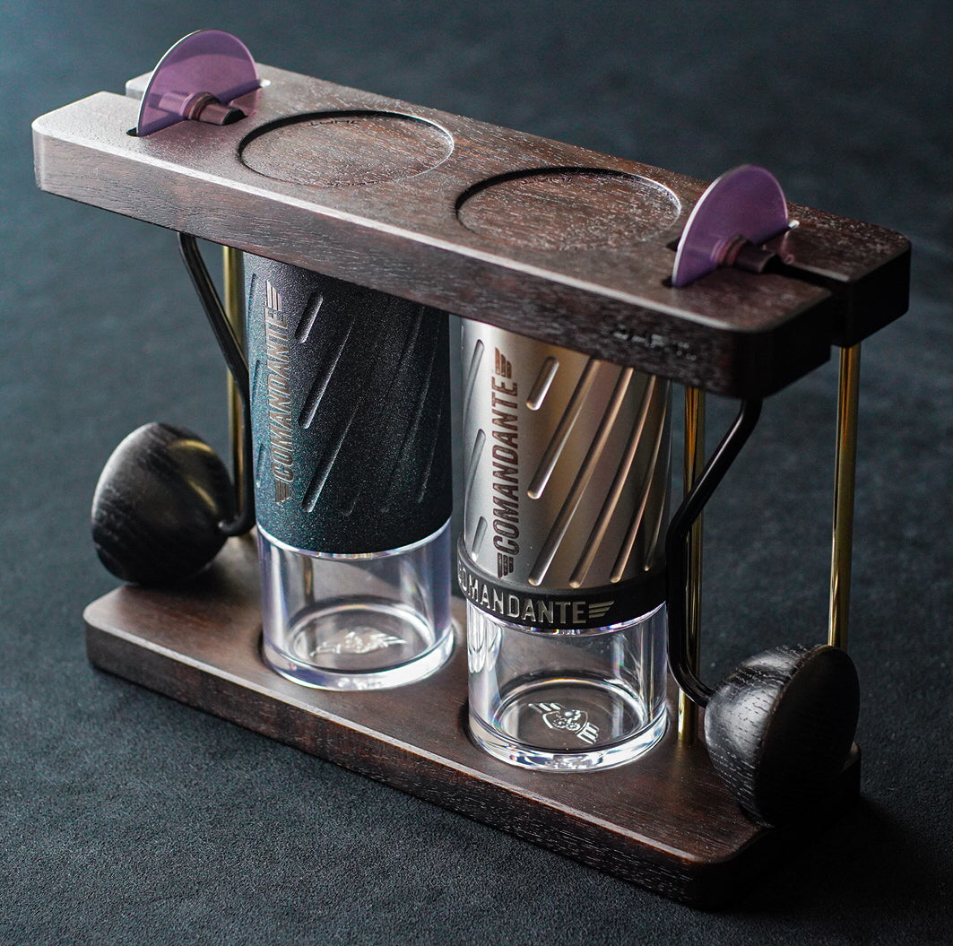 JHAT.. Duo Coffee Grinder Stand for Comandante C40/C60