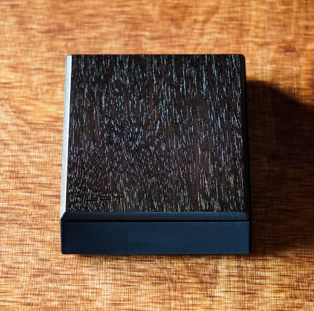 Wooden Plate for Timemore Black Mirror nano 【American Walnut -TETUKURO-】
