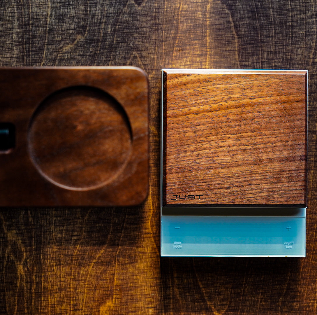 JHAT.. Wooden Plate for HARIO Coffee Scale POLARIS 【American Walnut】