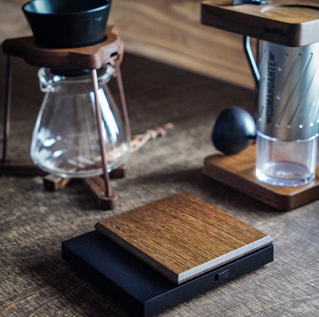 Wooden Plate for Timemore Black Mirror Basic 3 【Teak】