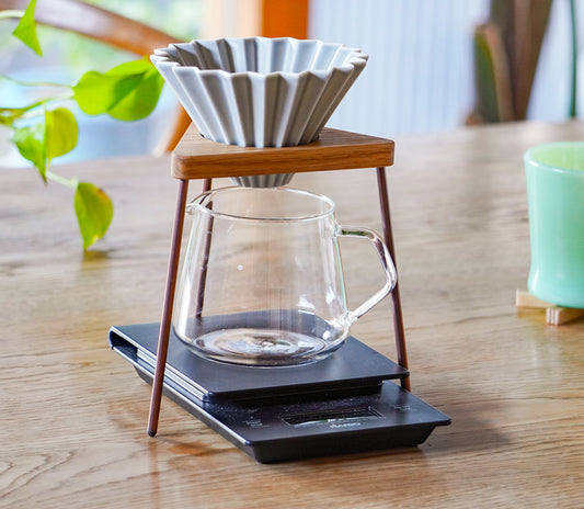 JHAT.. sAnkaku Coffee dripper stand "OAK"