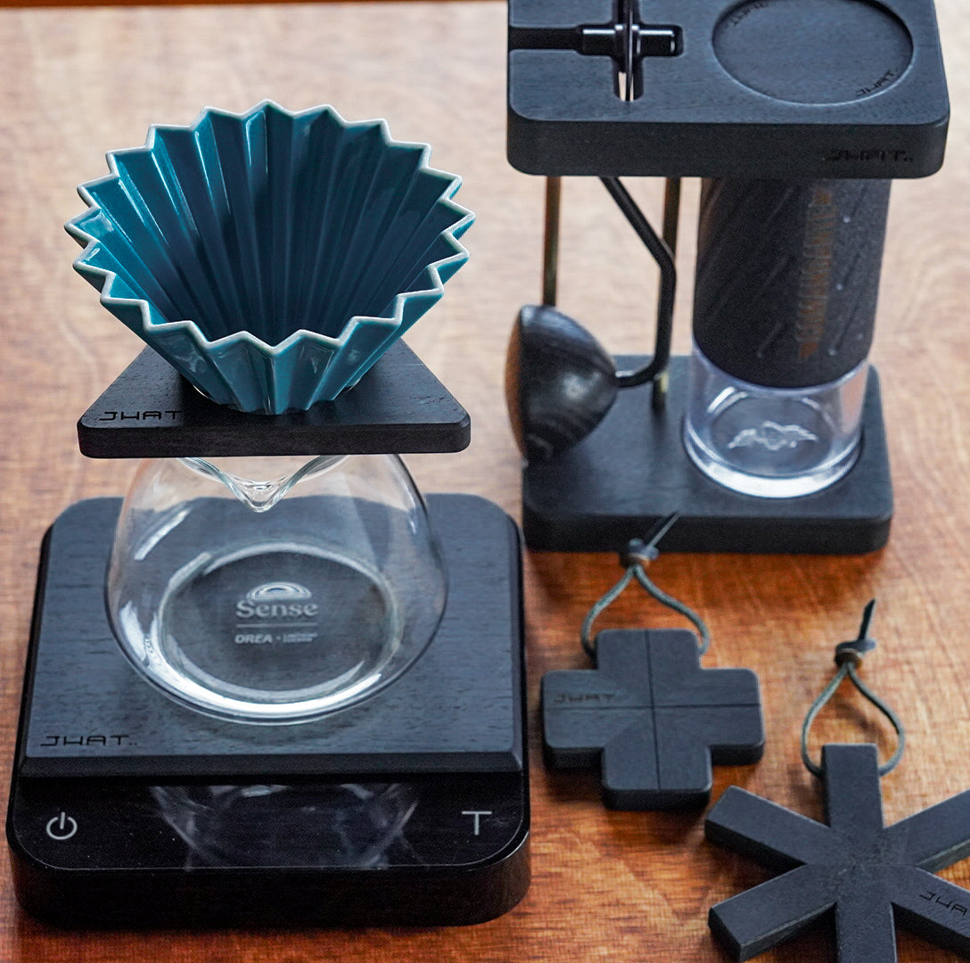 Wooden plate for acaia Pearl 【American Walnut -AIZOME-】