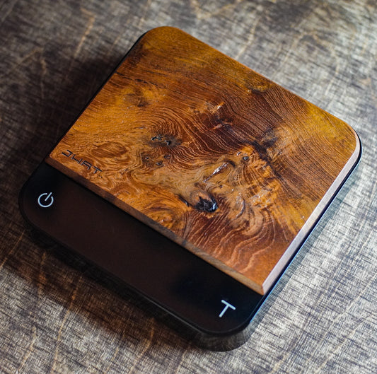 JHAT.. Wooden Plate for Acaia Pearl  【Teak -Selected Figure-】