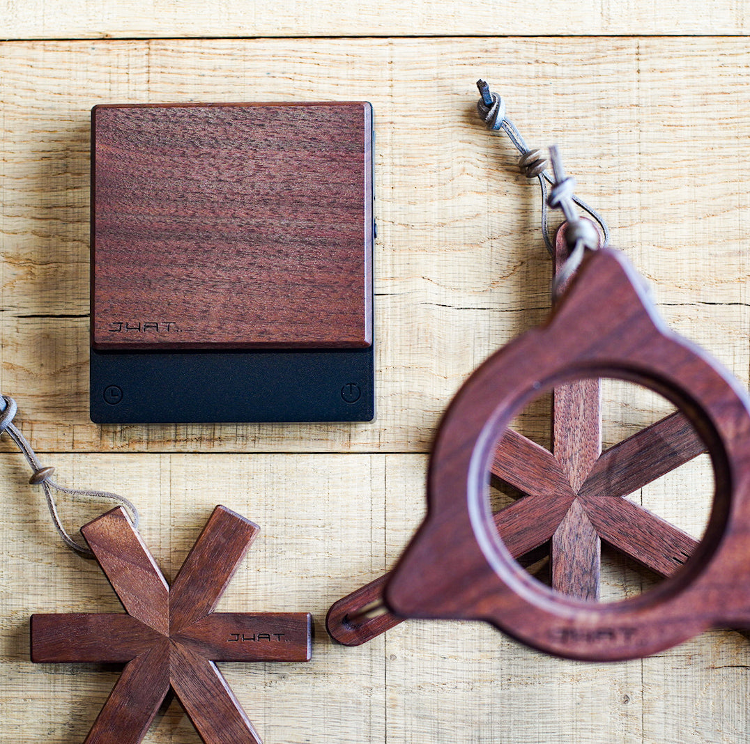 Wooden Plate for Timemore Black Mirror Mini 【American Walnut】