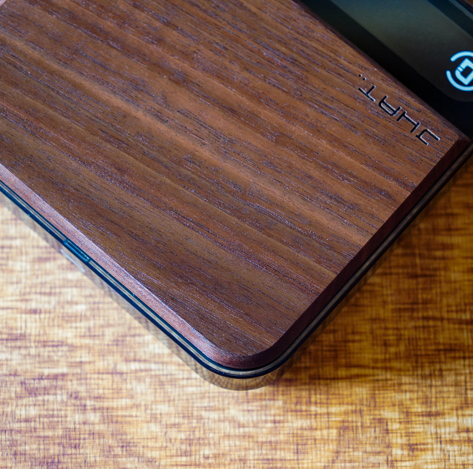 Wooden Plate for DiFluid Microbalance 【American Walnut】