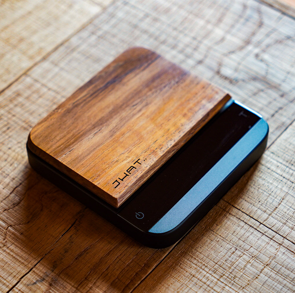 JHAT.. Wooden plate for Acaia Lunar【Teak】