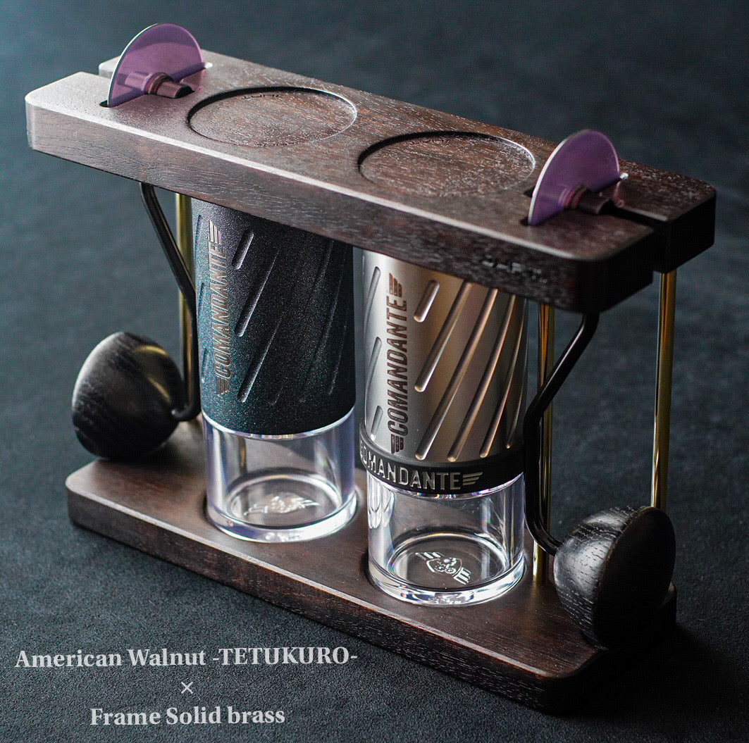 JHAT.. Duo Coffee Grinder Stand for Comandante C40/C60
