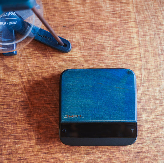 JHAT.. Wooden plate for Acaia Lunar 【Maple -AIZOME-】