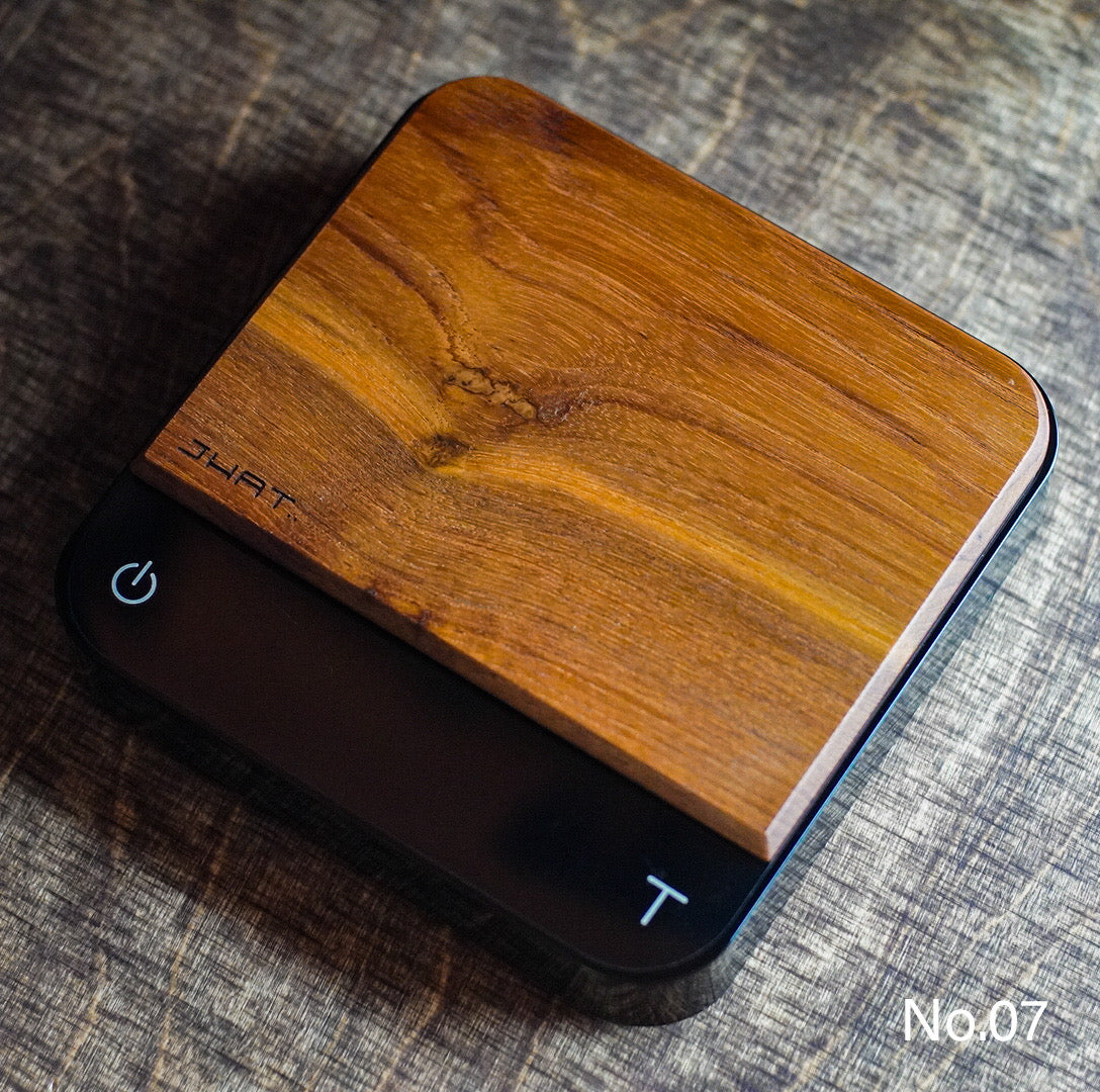 JHAT.. Wooden Plate for Acaia Pearl  【Teak -Selected Grain-】