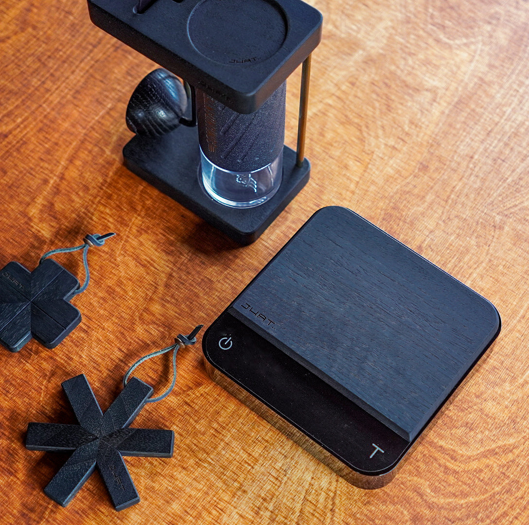 Wooden plate for acaia Pearl 【American Walnut -AIZOME-】