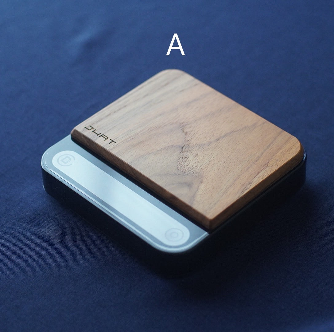 Wooden Plate for DiFluid Microbalance "TEAK"